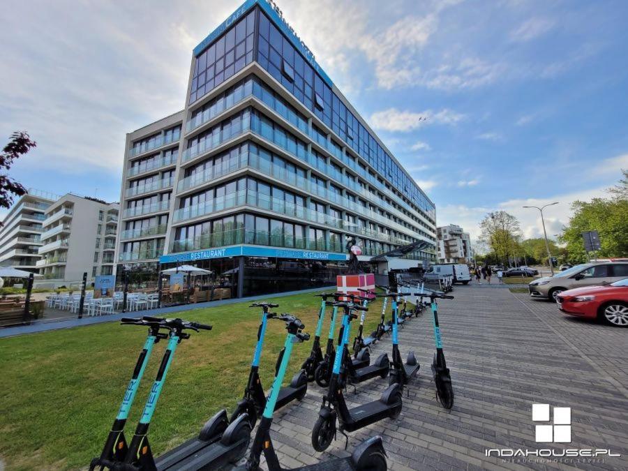 Apartamentyprzymorzu Marine***** Apartament Dwupoziomowy Z Widokiem Na Morze Kołobrzeg Extérieur photo