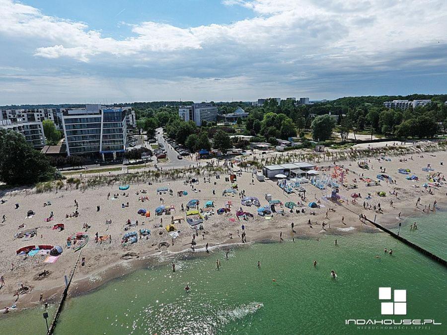 Apartamentyprzymorzu Marine***** Apartament Dwupoziomowy Z Widokiem Na Morze Kołobrzeg Extérieur photo