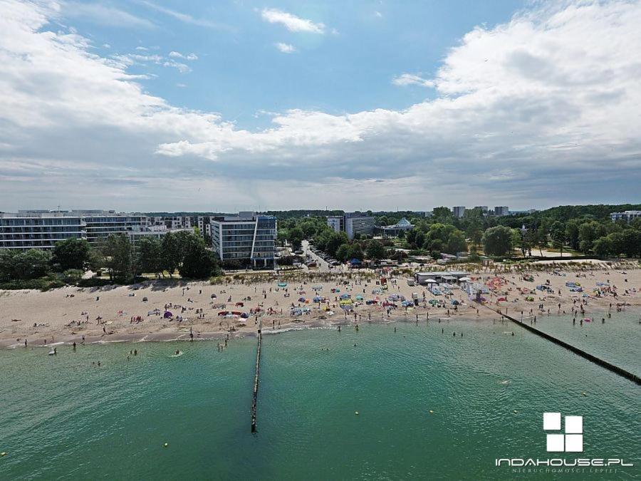 Apartamentyprzymorzu Marine***** Apartament Dwupoziomowy Z Widokiem Na Morze Kołobrzeg Extérieur photo