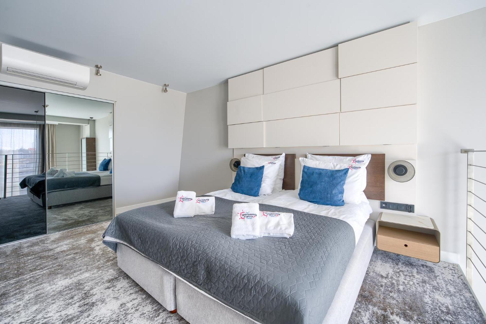 Apartamentyprzymorzu Marine***** Apartament Dwupoziomowy Z Widokiem Na Morze Kołobrzeg Extérieur photo